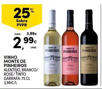 Continente vinho monte de pinheiros promoção