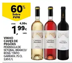 Continente vinho caves de pegoes promoção