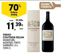 Continente Vinho coutada velha signature promoção