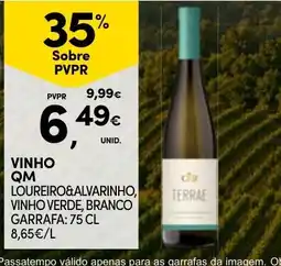 Continente Vinho Qm promoção