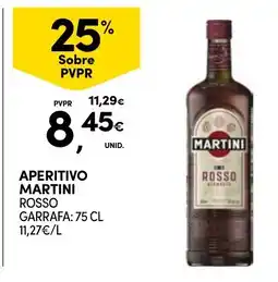 Continente Aperitivo martini rosso promoção