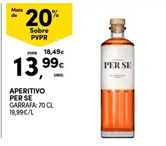 Continente Aperitivo per se promoção