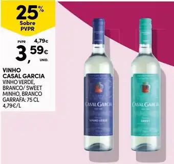 Continente vinho casal garcia promoção