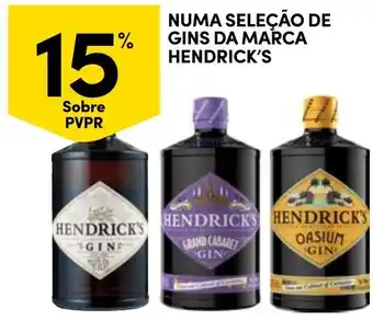 Continente hendrick's gin promoção
