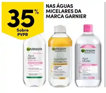 Continente Águas micelares da marca garnier promoção