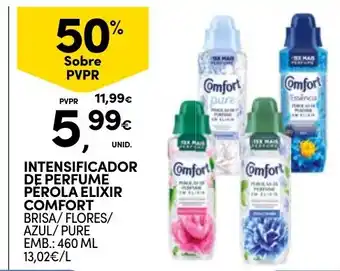 Continente Intensificador de perfume perola elixir comfort promoção