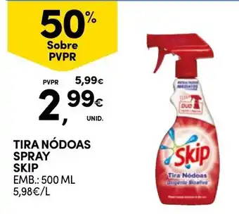 Continente tira nódoas spray skip promoção