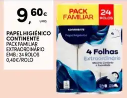 Continente Papel higiênico continente promoção