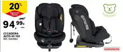 Continente cadeira auto 40-150 promoção
