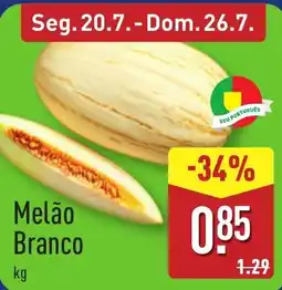 ALDI Melão Branco promoção