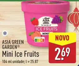 ALDI Asia green garden mini ice fruits promoção