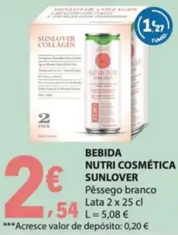 E.Leclerc Bebida nutri cosmética sunlover promoção