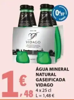 E.Leclerc Água mineral natural gaseificada vidago promoção