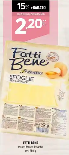 Coviran Fatti Bene Massa fresca lasanha ovo promoção