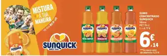 E.Leclerc Sumo concentrado sunquick promoção