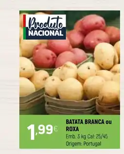 Coviran Produto Nacional Batata Branca ou Roxa promoção
