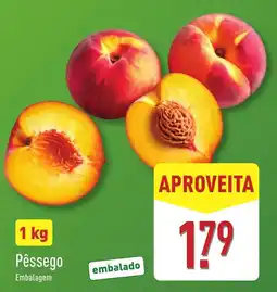 ALDI Pêssego promoção