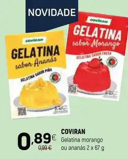Coviran Coviran gelatina morango ou ananás promoção