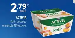 Coviran activia kefir pessego maracuja promoção