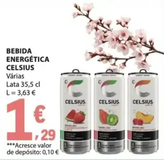 E.Leclerc Bebida energética celsius promoção