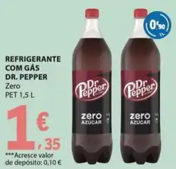 E.Leclerc Dr. Pepper Zero promoção