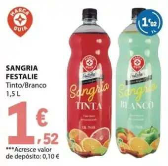 Sangria festalie tinto/branco