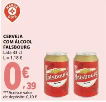 E.Leclerc Cerveja com álcool falsbourg promoção