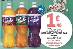 E.Leclerc Fanta zero açúcares promoção
