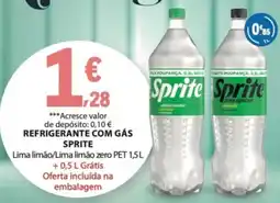 E.Leclerc Sprite lima limão/lima limão zero promoção