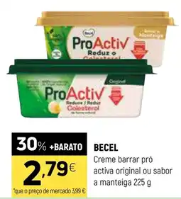 Coviran Becel creme barrar pró activa original ou sabor a manteiga promoção