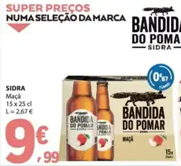 E.Leclerc Bandida do pomar sidra maçã promoção