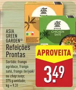 ALDI asia green garden refeições prontas promoção