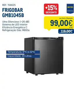 Makro frigobar gmb1045b promoção