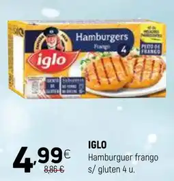 Coviran iglo hamburguer frango s/ gluten promoção