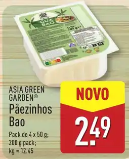 ALDI Asia green garden pãezinhos bao promoção