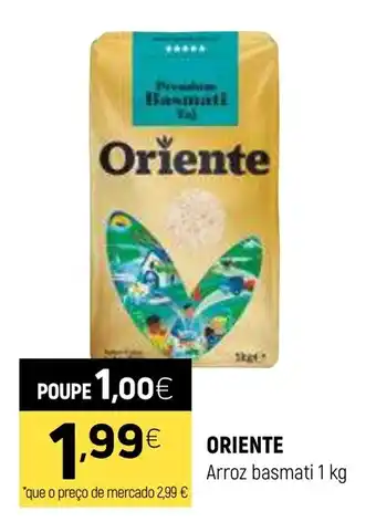 Coviran Oriente arroz basmati promoção