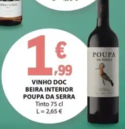 E.Leclerc vinho doc beira interior poupa da serra promoção