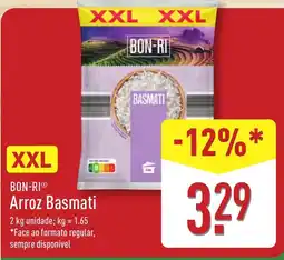 ALDI Bon-ri arroz basmati promoção
