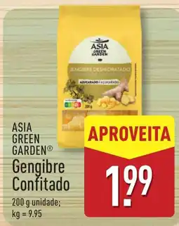 ALDI Asia green garden gengibre confitado promoção