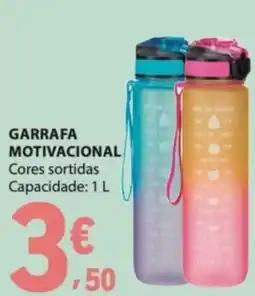 E.Leclerc Garrafa motivacional promoção