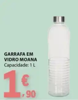 E.Leclerc Garrafa em vidro moana promoção