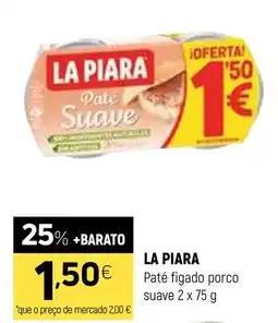 Coviran La piara patê figado porco suave promoção