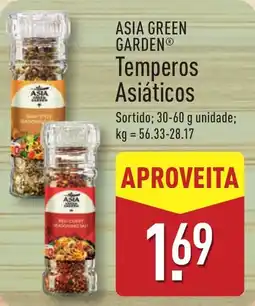 ALDI Asia green garden temperos asiáticos promoção
