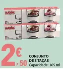 E.Leclerc Maxim ice cream cup promoção