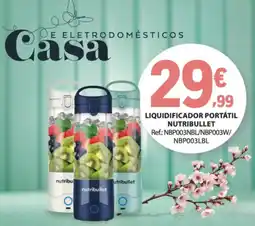 E.Leclerc Liquidificador portátil nutribullet promoção