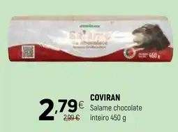 Coviran Coviran salame chocolate inteiro promoção