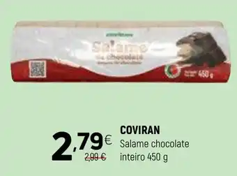 Coviran Coviran salame chocolate inteiro promoção