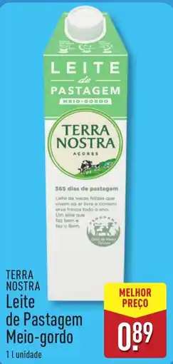 ALDI Terra nostra leite de pastagem meio-gordo promoção