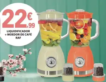 E.Leclerc liquidificador + moedor de café raf promoção
