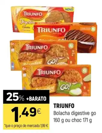 Coviran Triunfo bolacha digestive go promoção